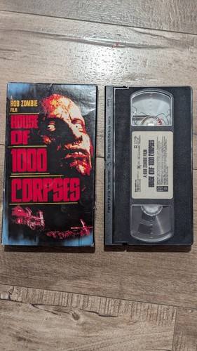 House 1000 corpses vhs tape - 1000,