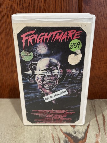 Frightmare 1983 vhs vestron - 1983,,