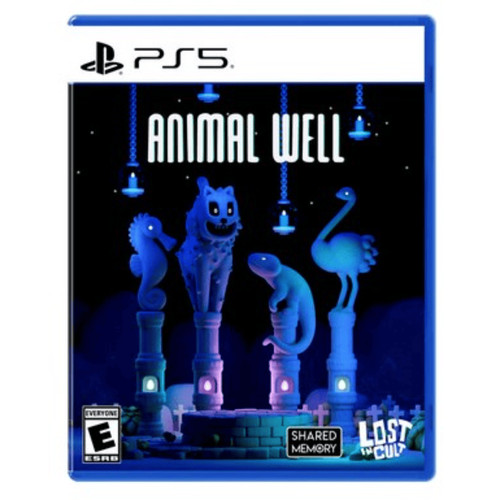 Animal well lost - lost, blue