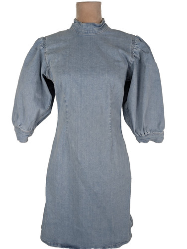 Mini abito denim ganni - abito, cult