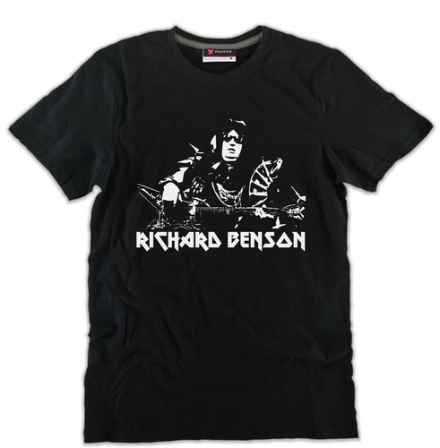 Tshirt richard benson nera - ,
