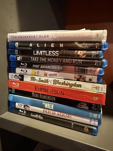 Blu ray lot - lot, 50%
