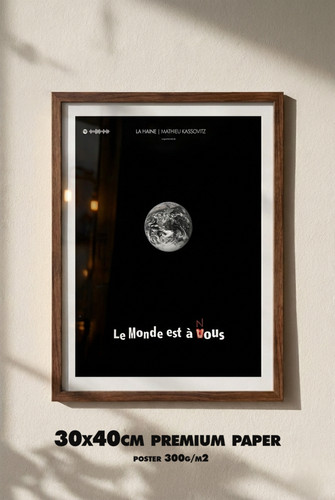 Haine poster 30x40 - la, –