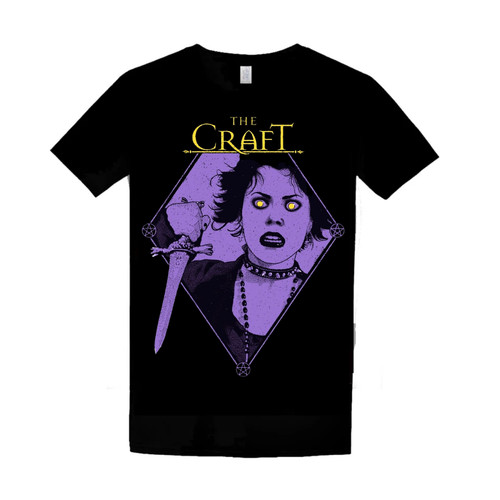 Shirt nera artigianale culto - t-shirt,