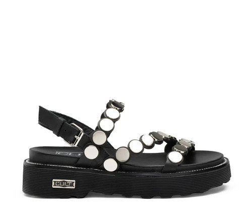 Cult sandalo donna in pelle - cult,
