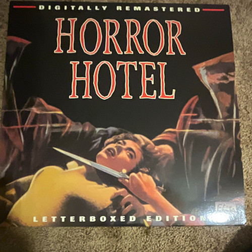Horror hotel laserdisc - hotel,