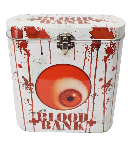 Blood bank horror dvd - tin, box